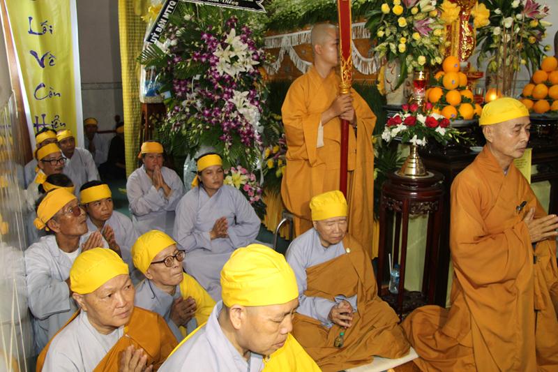 Đồng Tháp: Tưởng niệm điếu tang cố HT. Thích Thiện Tâm