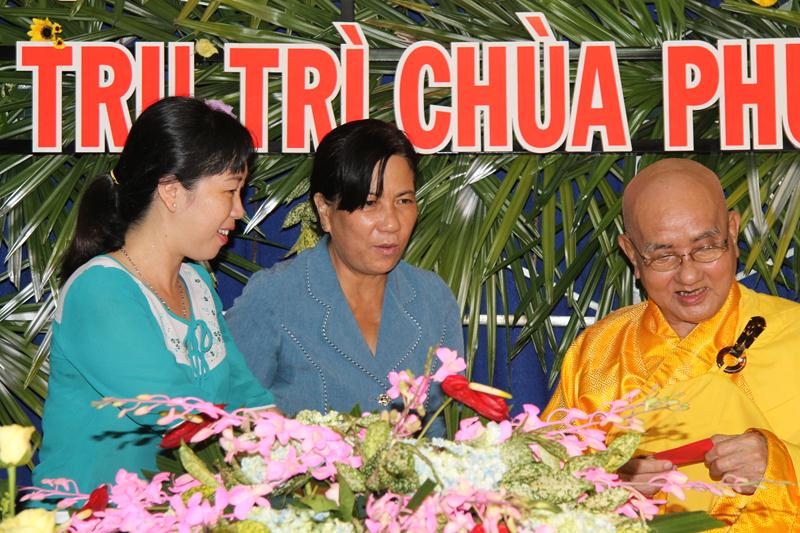Đồng Tháp: Lễ khánh tuế và kỷ niệm 55 năm xuất gia HT. Thích Thiện Huệ