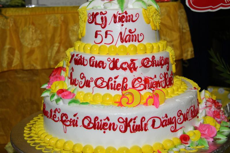 Đồng Tháp: Lễ khánh tuế và kỷ niệm 55 năm xuất gia HT. Thích Thiện Huệ