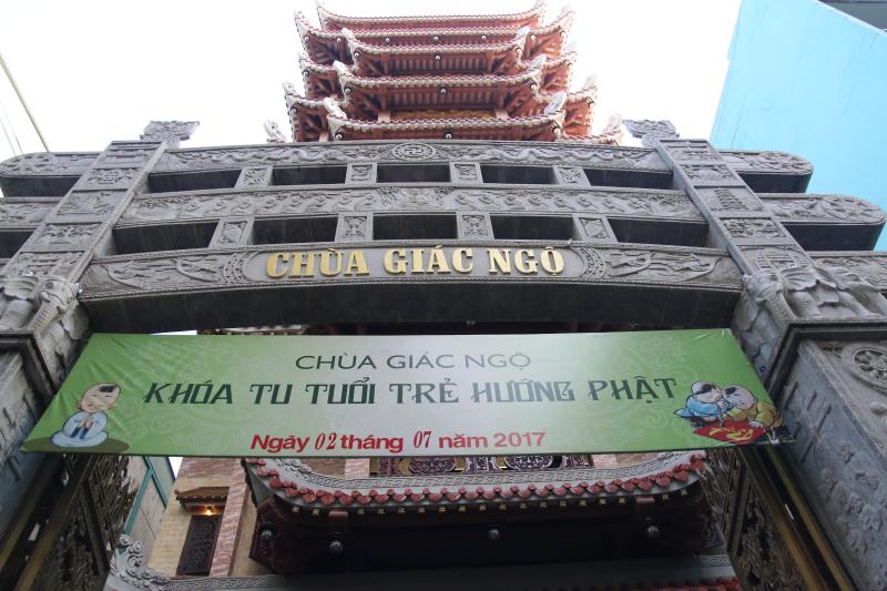 Chùa Giác Ngộ: Khóa tu ‘’Tuổi Trẻ Hướng Phật’’ lần thứ 14