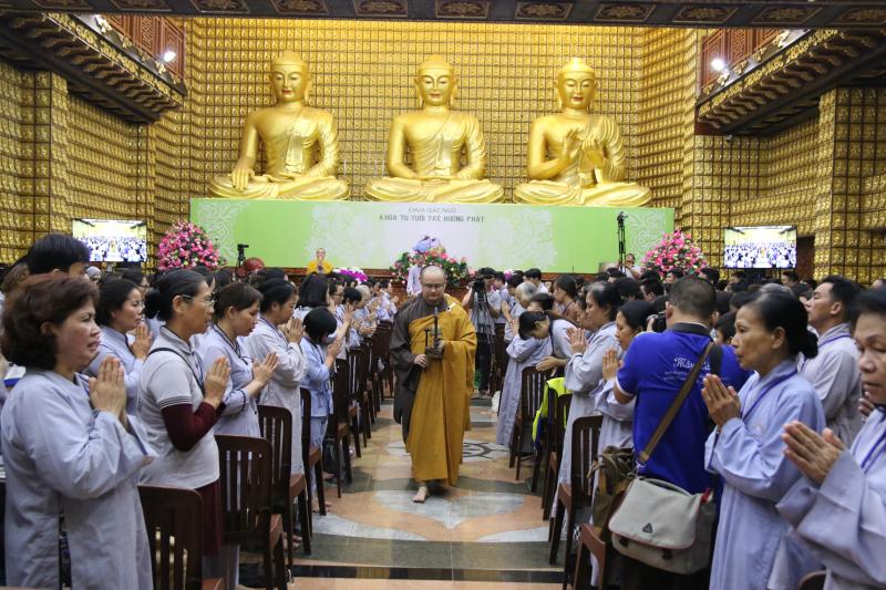 Chùa Giác Ngộ: Khóa tu ‘’Tuổi Trẻ Hướng Phật’’ lần thứ 14