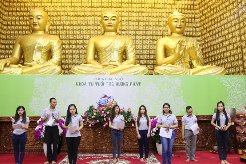 Chùa Giác Ngộ: Khóa tu ‘’Tuổi Trẻ Hướng Phật’’ lần thứ 14