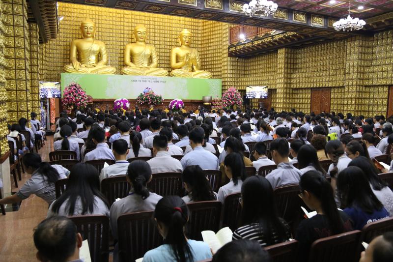 Chùa Giác Ngộ: Khóa tu ‘’Tuổi Trẻ Hướng Phật’’ lần thứ 14