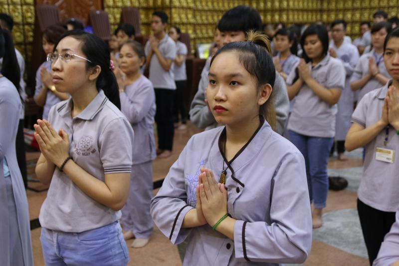 Chùa Giác Ngộ: Khóa tu ‘’Tuổi Trẻ Hướng Phật’’ lần thứ 14
