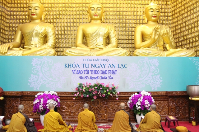 Chùa Giác Ngộ: Dấu ấn khóa tu Ngày An Lạc lần thứ 23