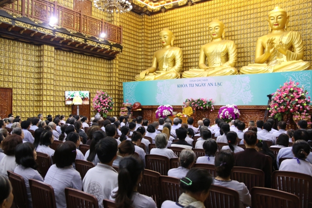 Chùa Giác Ngộ: Dấu ấn khóa tu Ngày An Lạc lần thứ 23