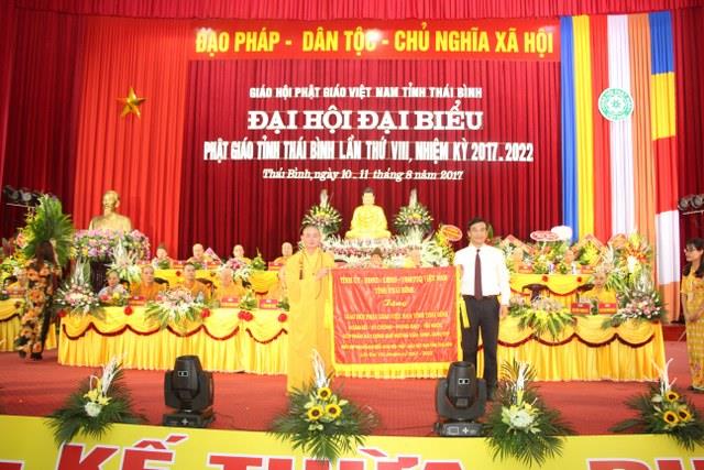 Trọng thể tổ chức Đại hội Đại biểu Phật giáo tỉnh Thái Bình