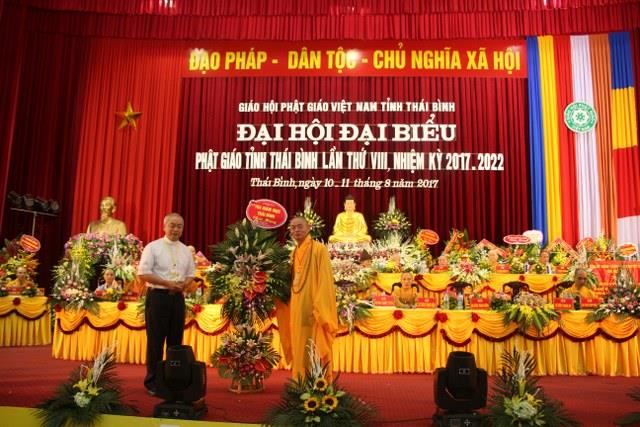 Trọng thể tổ chức Đại hội Đại biểu Phật giáo tỉnh Thái Bình