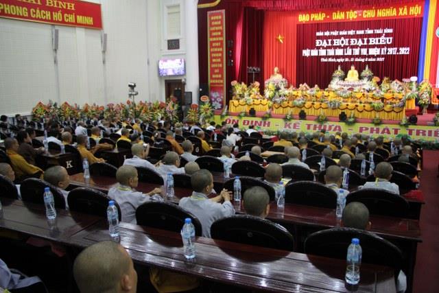 Trọng thể tổ chức Đại hội Đại biểu Phật giáo tỉnh Thái Bình