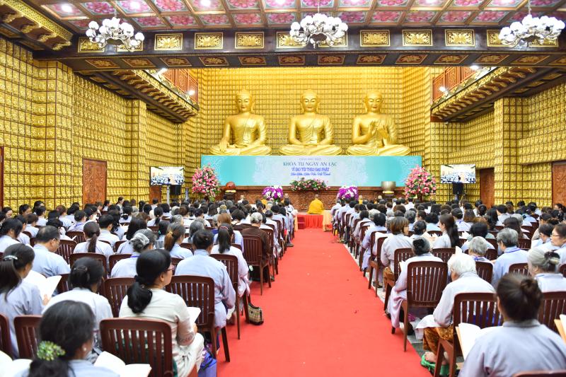 Chùa Giác Ngộ: Khóa tu ngày an lạc lần thứ 25