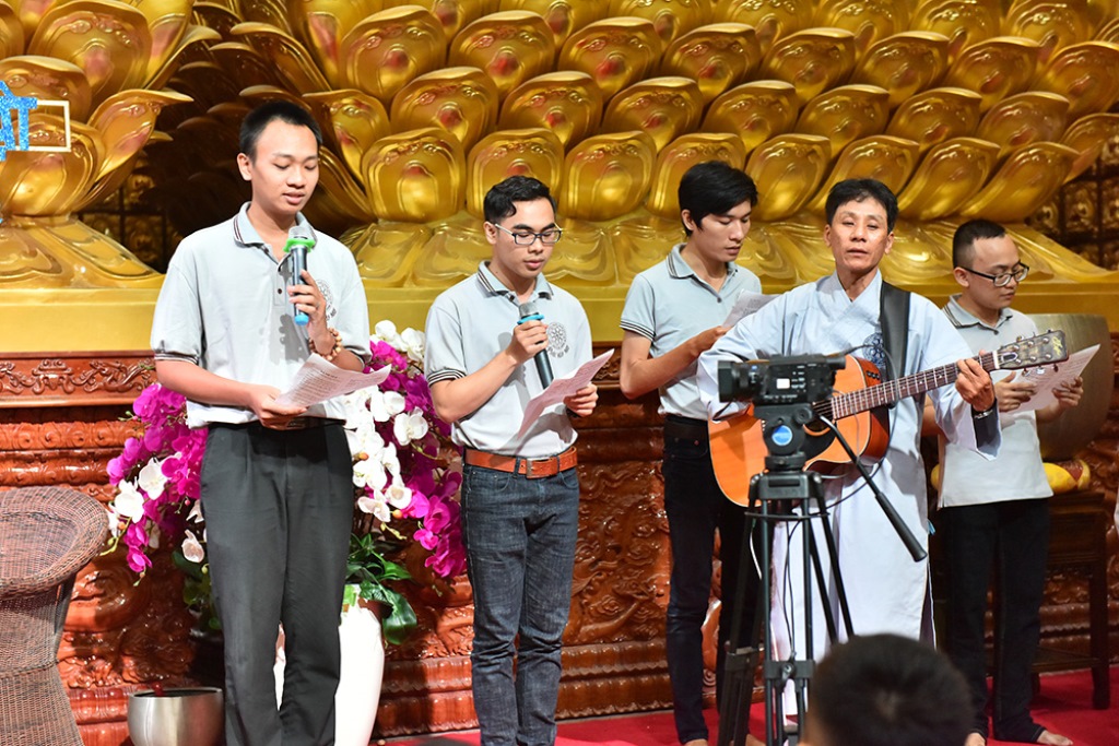 Chùa Giác Ngộ: Khóa tu ‘’Tuổi Trẻ Hướng Phật’’ lần thứ 16