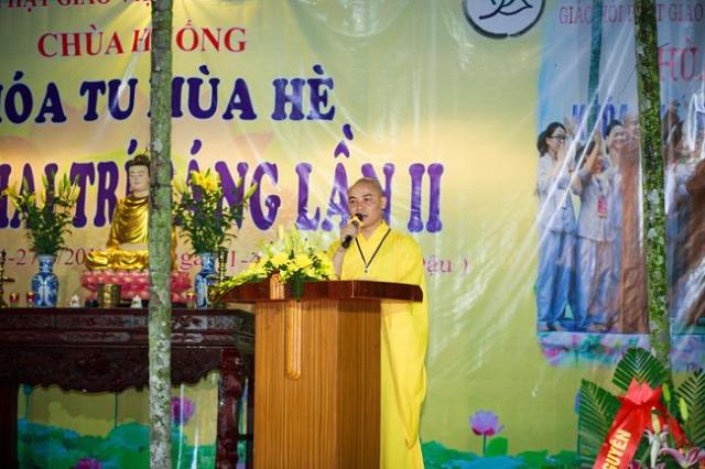 Thái nguyên: chùa Huống Thượng, Khai mạc khóa tu “ Tâm khai trí sáng lần thứ II ”.