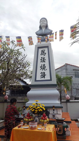 Tưởng niệm Thánh tử đạo Thích nữ Diệu Quang