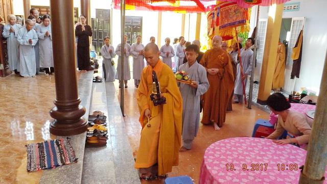 Chùa Phước Lễ tổ chức lễ tạ ân Tam bảo