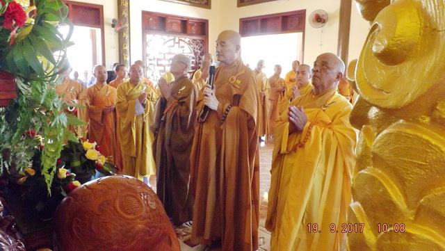 Chùa Phước Lễ tổ chức lễ tạ ân Tam bảo