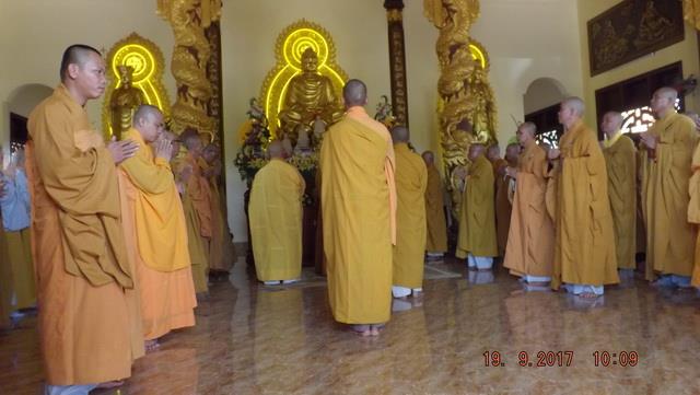 Chùa Phước Lễ tổ chức lễ tạ ân Tam bảo