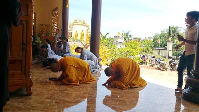 Chùa Phước Lễ tổ chức lễ tạ ân Tam bảo