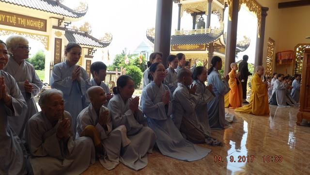 Chùa Phước Lễ tổ chức lễ tạ ân Tam bảo