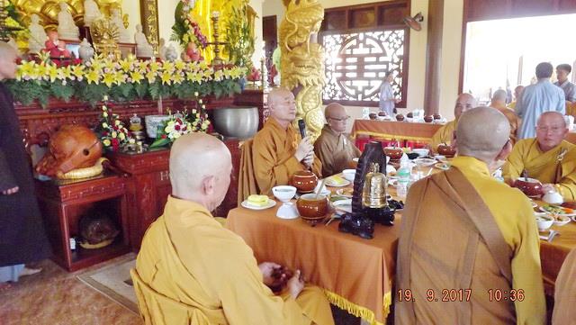 Chùa Phước Lễ tổ chức lễ tạ ân Tam bảo