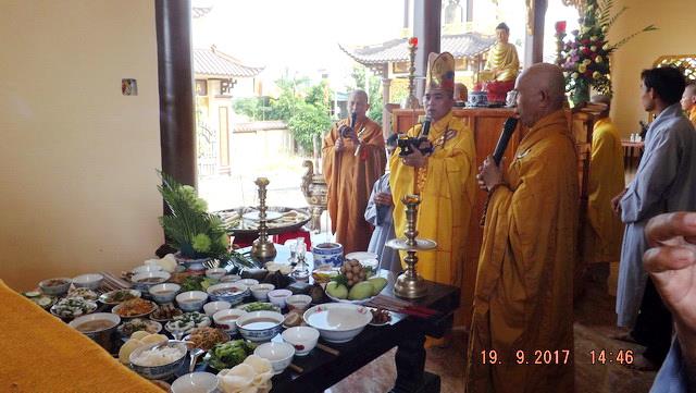 Chùa Phước Lễ tổ chức lễ tạ ân Tam bảo