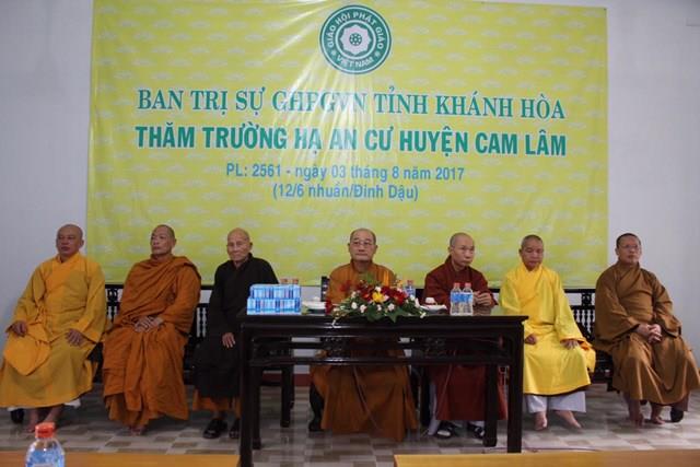 Khánh Hòa: 1.046 hành giã An cư kiết hạ mùa hạ PL.2561