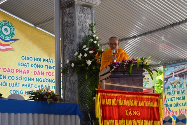 Đăk Lăk trọng thể khai mạc Đại hội Đại biểu Phật giáo tỉnh nhiệm kỳ 2017-2022