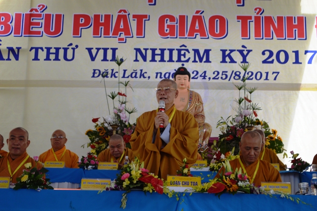 Đăk Lăk trọng thể khai mạc Đại hội Đại biểu Phật giáo tỉnh nhiệm kỳ 2017-2022