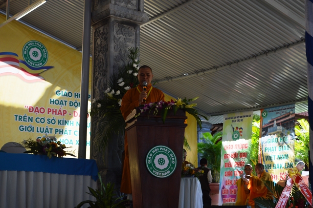 Đăk Lăk trọng thể khai mạc Đại hội Đại biểu Phật giáo tỉnh nhiệm kỳ 2017-2022