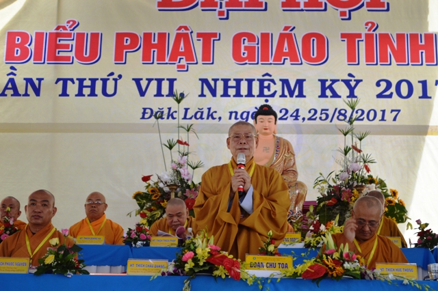 Đăk Lăk trọng thể khai mạc Đại hội Đại biểu Phật giáo tỉnh nhiệm kỳ 2017-2022