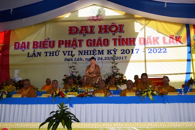 Đăk Lăk trọng thể khai mạc Đại hội Đại biểu Phật giáo tỉnh nhiệm kỳ 2017-2022