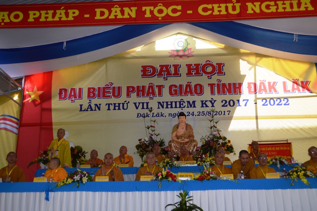 Đăk Lăk trọng thể khai mạc Đại hội Đại biểu Phật giáo tỉnh nhiệm kỳ 2017-2022