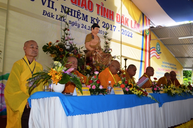 Đăk Lăk trọng thể khai mạc Đại hội Đại biểu Phật giáo tỉnh nhiệm kỳ 2017-2022