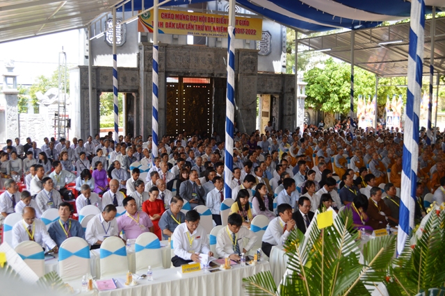 Đăk Lăk trọng thể khai mạc Đại hội Đại biểu Phật giáo tỉnh nhiệm kỳ 2017-2022