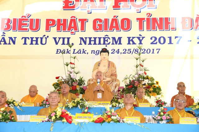 Đăk Lăk trọng thể khai mạc Đại hội Đại biểu Phật giáo tỉnh nhiệm kỳ 2017-2022
