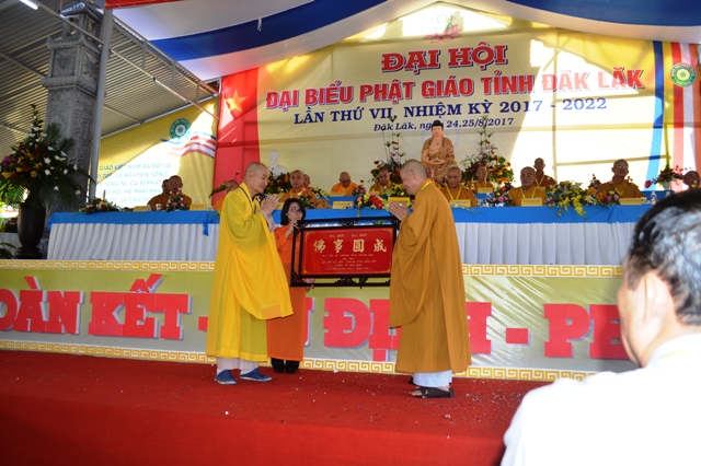 Đăk Lăk trọng thể khai mạc Đại hội Đại biểu Phật giáo tỉnh nhiệm kỳ 2017-2022