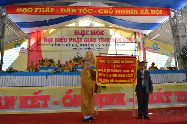 Đăk Lăk trọng thể khai mạc Đại hội Đại biểu Phật giáo tỉnh nhiệm kỳ 2017-2022
