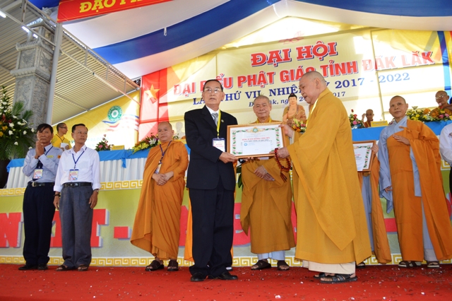 Đăk Lăk trọng thể khai mạc Đại hội Đại biểu Phật giáo tỉnh nhiệm kỳ 2017-2022