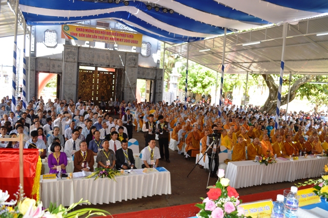 Đăk Lăk trọng thể khai mạc Đại hội Đại biểu Phật giáo tỉnh nhiệm kỳ 2017-2022