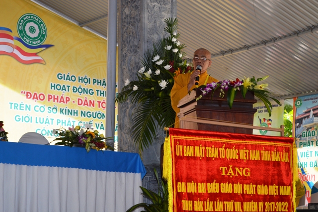 Đăk Lăk trọng thể khai mạc Đại hội Đại biểu Phật giáo tỉnh nhiệm kỳ 2017-2022