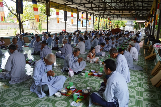 Khánh Hòa: Khóa tu Niệm Phật Một Ngày An Lạc lần thứ 88 tại chùa Sắc Tứ Minh Thiện