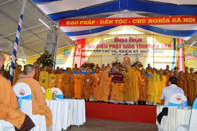 Đăk Lăk trọng thể khai mạc Đại hội Đại biểu Phật giáo tỉnh nhiệm kỳ 2017-2022