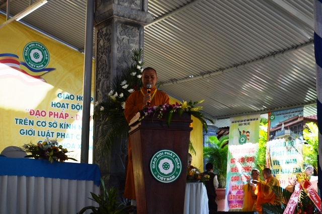 Đăk Lăk trọng thể khai mạc Đại hội Đại biểu Phật giáo tỉnh nhiệm kỳ 2017-2022