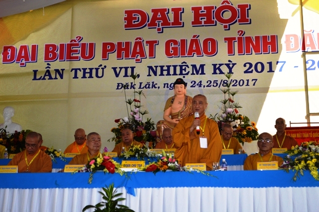 Đăk Lăk trọng thể khai mạc Đại hội Đại biểu Phật giáo tỉnh nhiệm kỳ 2017-2022