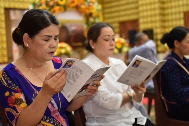 Chùa Giác Ngộ: Ấm áp lễ hằng thuận của Nguyễn Khánh Duy và Vũ Thị Ngọc