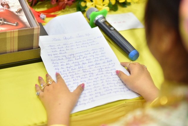 Chùa Giác Ngộ: Trang nghiêm lễ hằng thuận của Thanh Tuấn và Phương Anh
