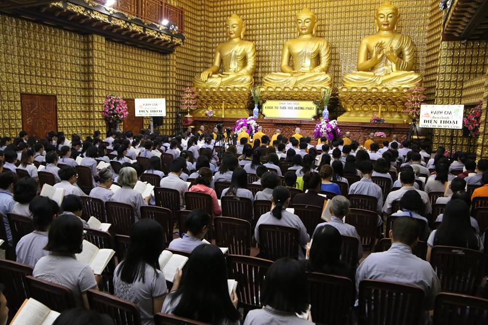 Chùa Giác Ngộ: Khóa tu ‘’Tuổi Trẻ Hướng Phật’’ lần thứ 18
