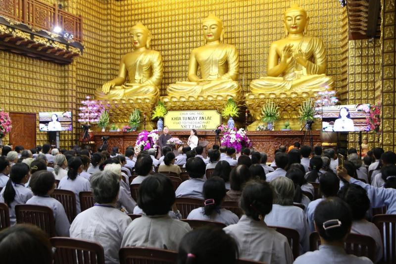 Chùa Giác Ngộ: Khoá tu Ngày An Lạc thứ 32