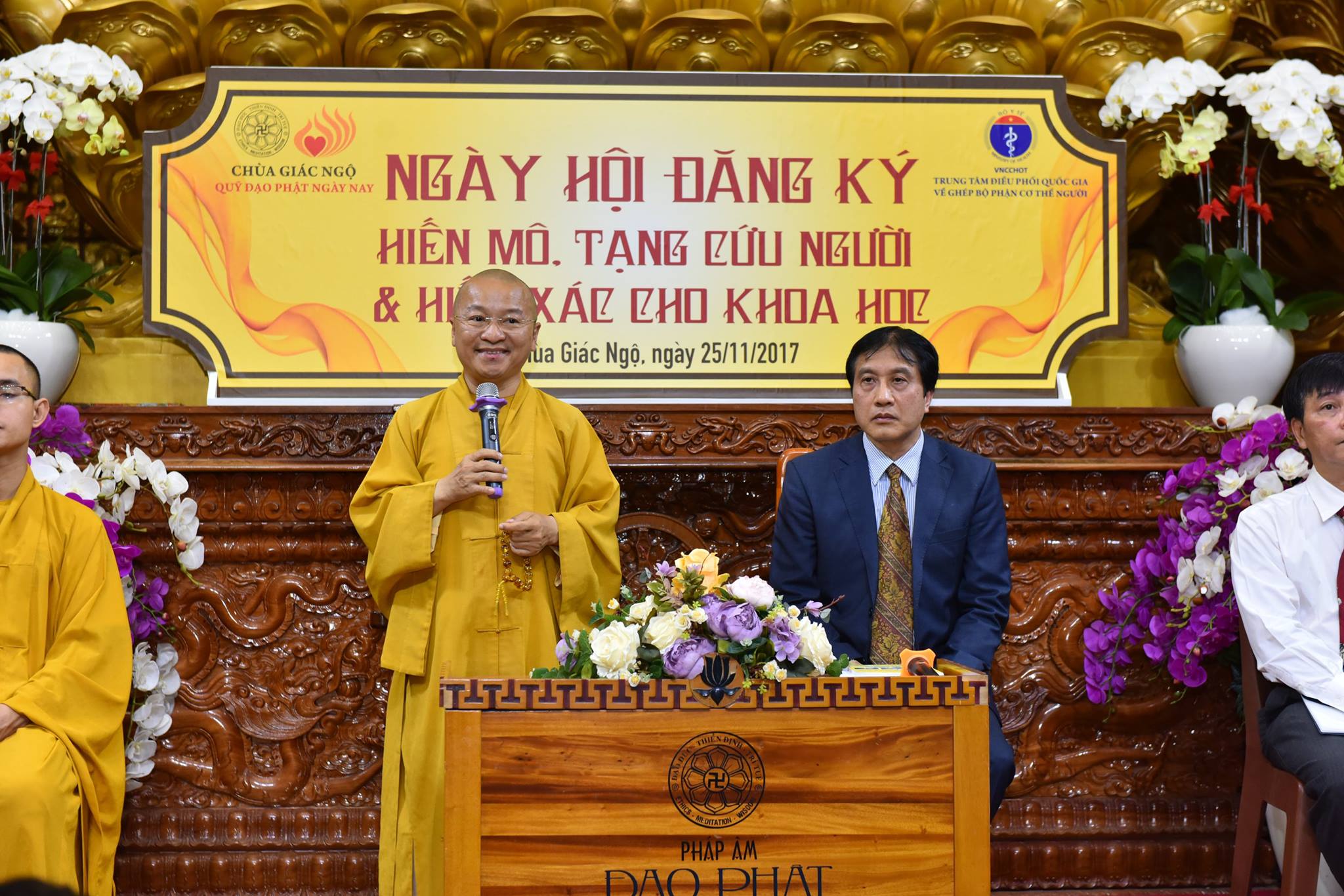 527 người đăng kí hiến mô tạng cứu người &amp; hiến xác cho khoa học tại chùa Giác Ngộ