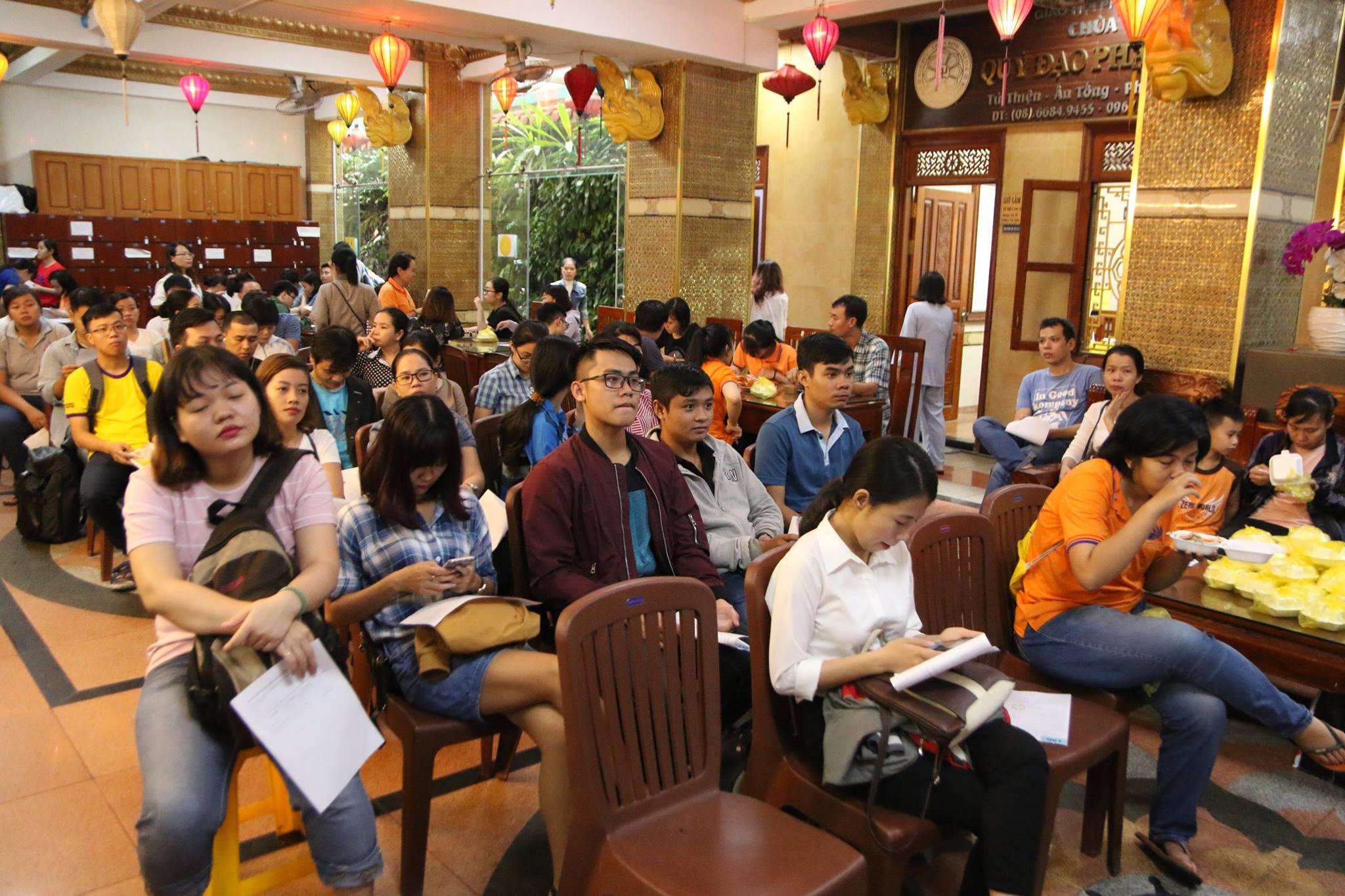 440 người tham gia hiến máu tại chùa Giác Ngộ, ngày 16/12/2017
