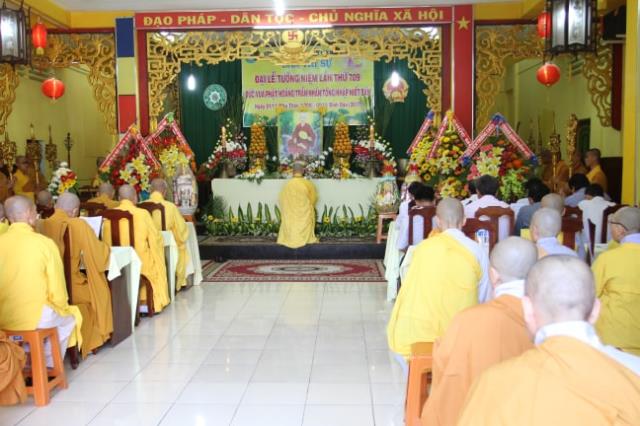 PG Đồng Tháp: Lễ Tưởng niệm Đức Vua - Phật Hoàng Trần Nhân Tông nhập Niết Bàn